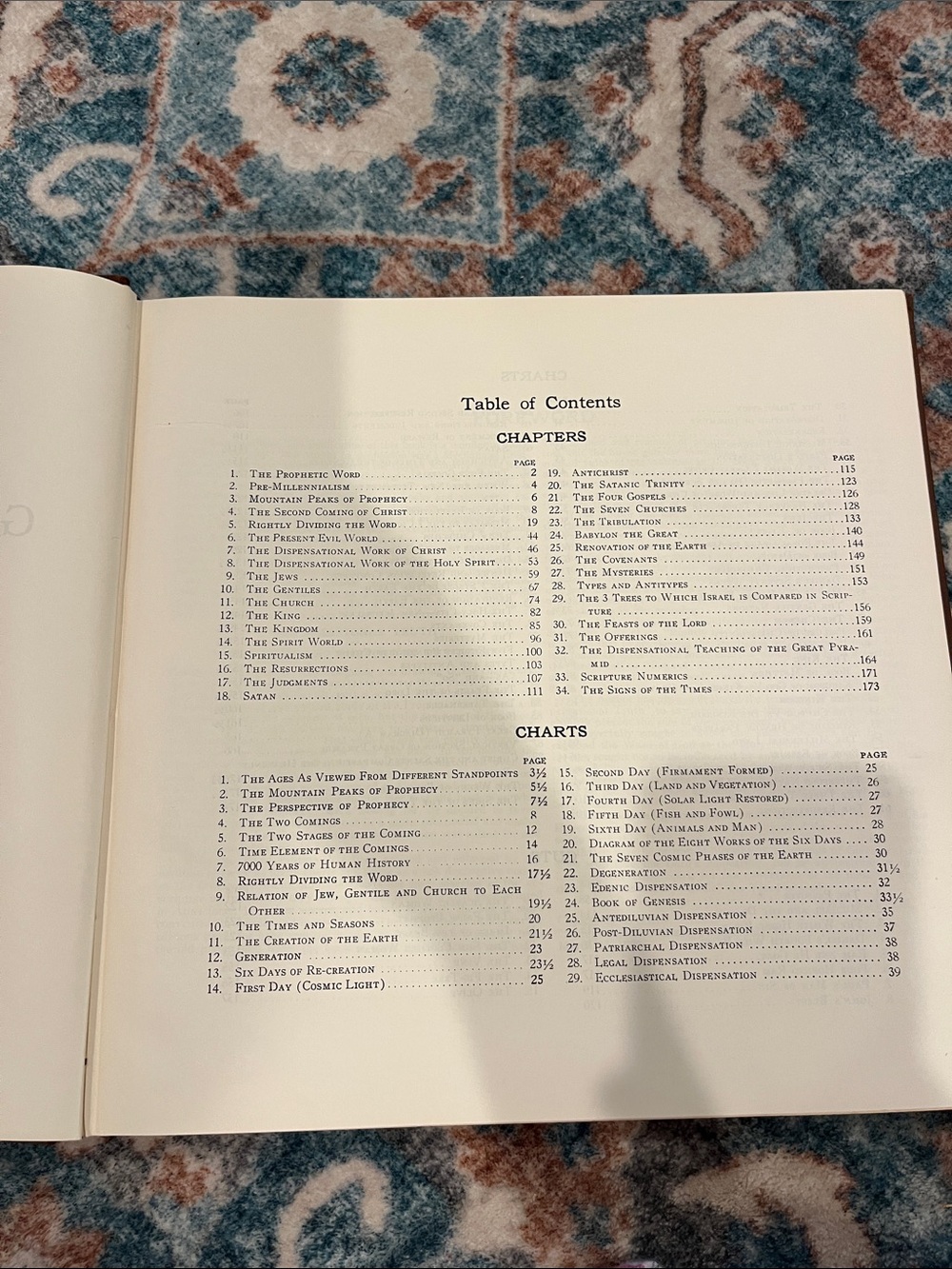 Dispensational Truth by Clarence Larkin - Brown Hardcover - Picture 2 of 5